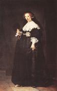 REMBRANDT Harmenszoon van Rijn Portrait of oopjen coppit (mk33) oil on canvas